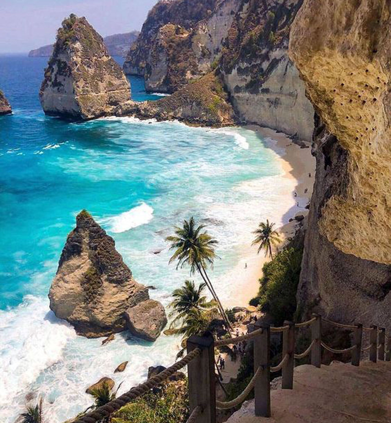 Diamond Beach Photo Spots Nusa Penida